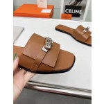 Hermes flat heeled slippers