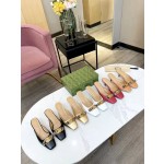 Gucci's latest high-heeled slippers