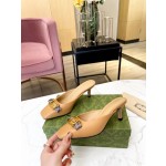 Gucci's latest high-heeled slippers