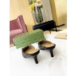 Gucci's latest high-heeled slippers