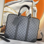 Louis Vuitton-VOYAGE Briefcase-Double Zipper