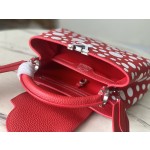 𝐋𝐎𝐔𝐈𝐒𝐕𝐔𝐈𝐓𝐓𝐎𝐍 M21692/48865 Red Pinned White Dot Small Size x Grass Maiden Cooperation Series