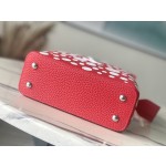 𝐋𝐎𝐔𝐈𝐒𝐕𝐔𝐈𝐓𝐓𝐎𝐍 M21692/48865 Red Pinned White Dot Mini x Grass Maisen Collaboration Series