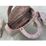 Dior Light Green Tiger [Five Grid Embroidery] 6814