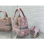 Dior Light Green Tiger [Five Grid Embroidery] 6814