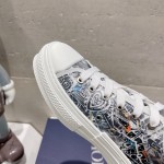 Dior letters, film, lace up casual shoes