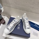 Dior letters, film, lace up casual shoes