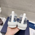 Dior letters, film, lace up casual shoes