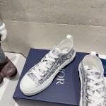 Dior letters, film, lace up casual shoes