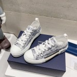 Dior letters, film, lace up casual shoes