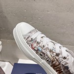 Dior letters, film, lace up casual shoes