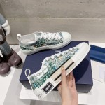 Dior letters, film, lace up casual shoes