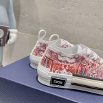 Dior letters, film, lace up casual shoes