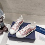 Dior letters, film, lace up casual shoes
