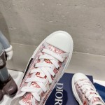 Dior letters, film, lace up casual shoes