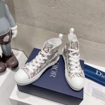 Dior letters, film, lace up casual shoes