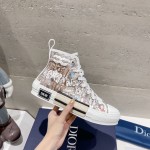 Dior letters, film, lace up casual shoes