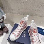 Dior letters, film, lace up casual shoes