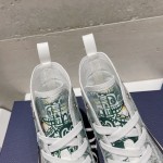 Dior letters, film, lace up casual shoes