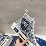 Dior letters, film, lace up casual shoes