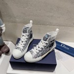 Dior letters, film, lace up casual shoes