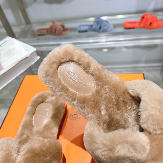 Hermes Teddy Wool H-Trailer