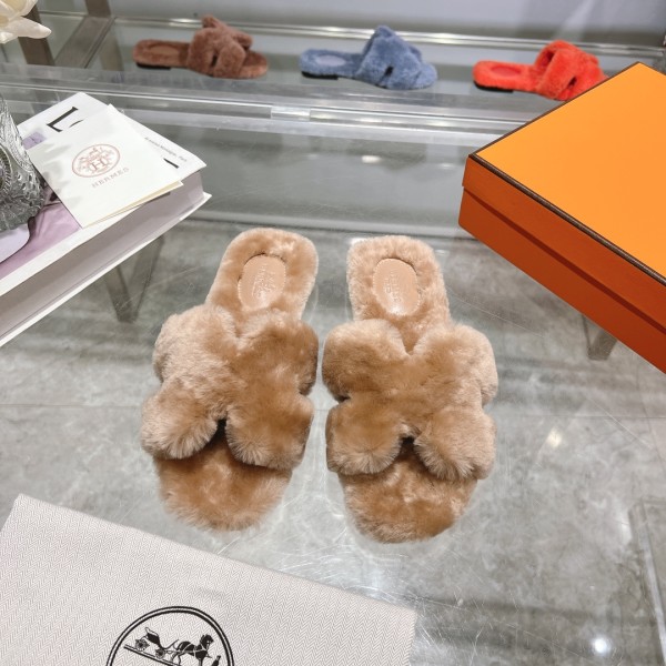 Hermes Teddy Wool H-Trailer