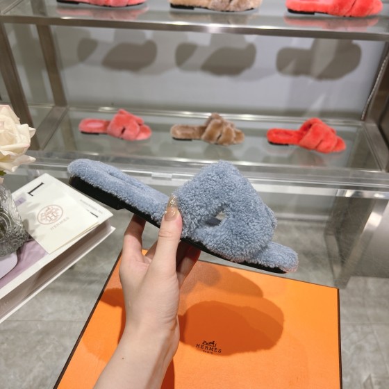 Hermes Teddy Wool H-Trailer