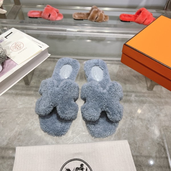Hermes Teddy Wool H-Trailer
