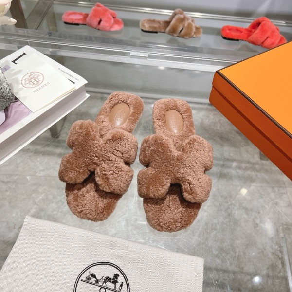 Hermes Teddy Wool H-Trailer