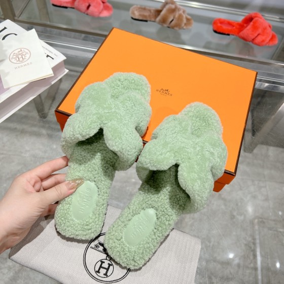 Hermes Teddy Wool H-Trailer