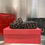 Valentino thick sole slippers