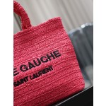 SAINT LAURENT RIVE GAUCHE Lafite woven tote model number: 688864