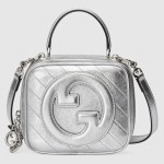 GUCCI circular interlocking double G craftsmanship showcases Blondie series model 744434