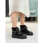 CHANEL Chain Thick Sole Boots