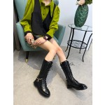 CHANEL's latest side zipper high boots