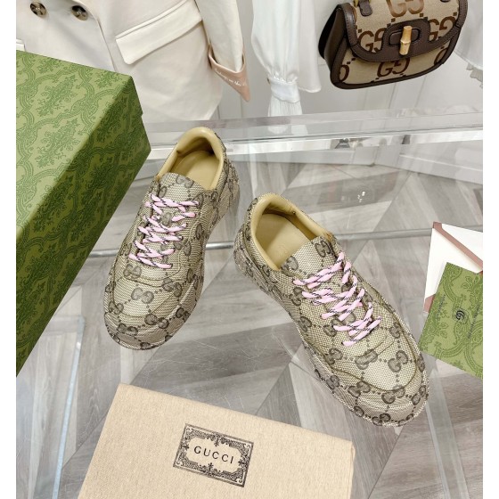Gucci classic vintage couple casual sneakers