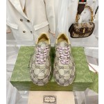 Gucci classic vintage couple casual sneakers