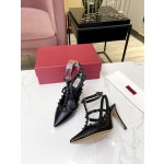 Valentino Women's Back Air (New Generation Lacquer Leather) Sandals