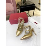 Valentino Women's Back Air (New Generation Lacquer Leather) Sandals