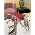 Valentino Women's Back Air (New Generation Lacquer Leather) Sandals