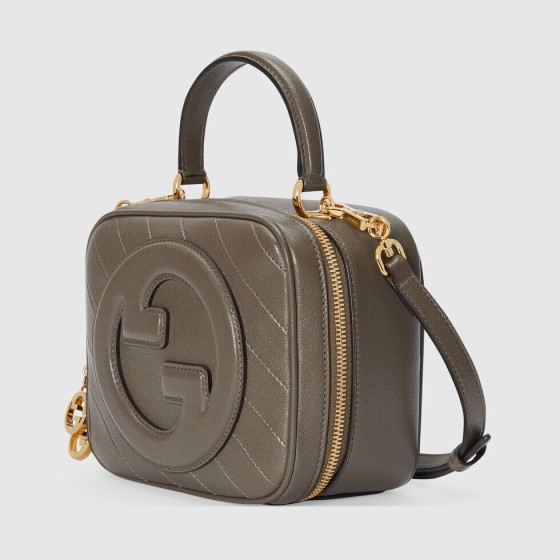 GUCCI circular interlocking double G craftsmanship showcases Blondie series model 744434