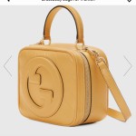 GUCCI circular interlocking double G craftsmanship showcases Blondie series model 744434