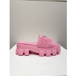 Prada Ultra Hot Thick Sole Sandals