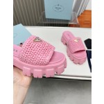 Prada Ultra Hot Thick Sole Sandals