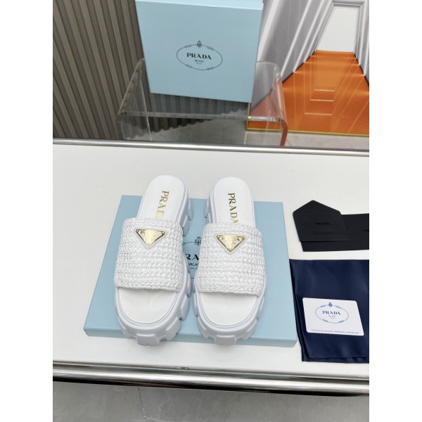 Prada Ultra Hot Thick Sole Sandals