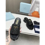 Prada Ultra Hot Thick Sole Sandals