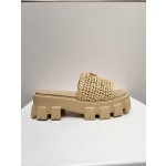 Prada Ultra Hot Thick Sole Sandals