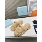 Prada Ultra Hot Thick Sole Sandals