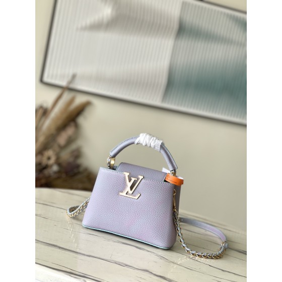 𝐋𝐎𝐔𝐈𝐒𝐕𝐔𝐈𝐓𝐓𝐎𝐍 M59868 Purple Gradient Capsines mini handbag